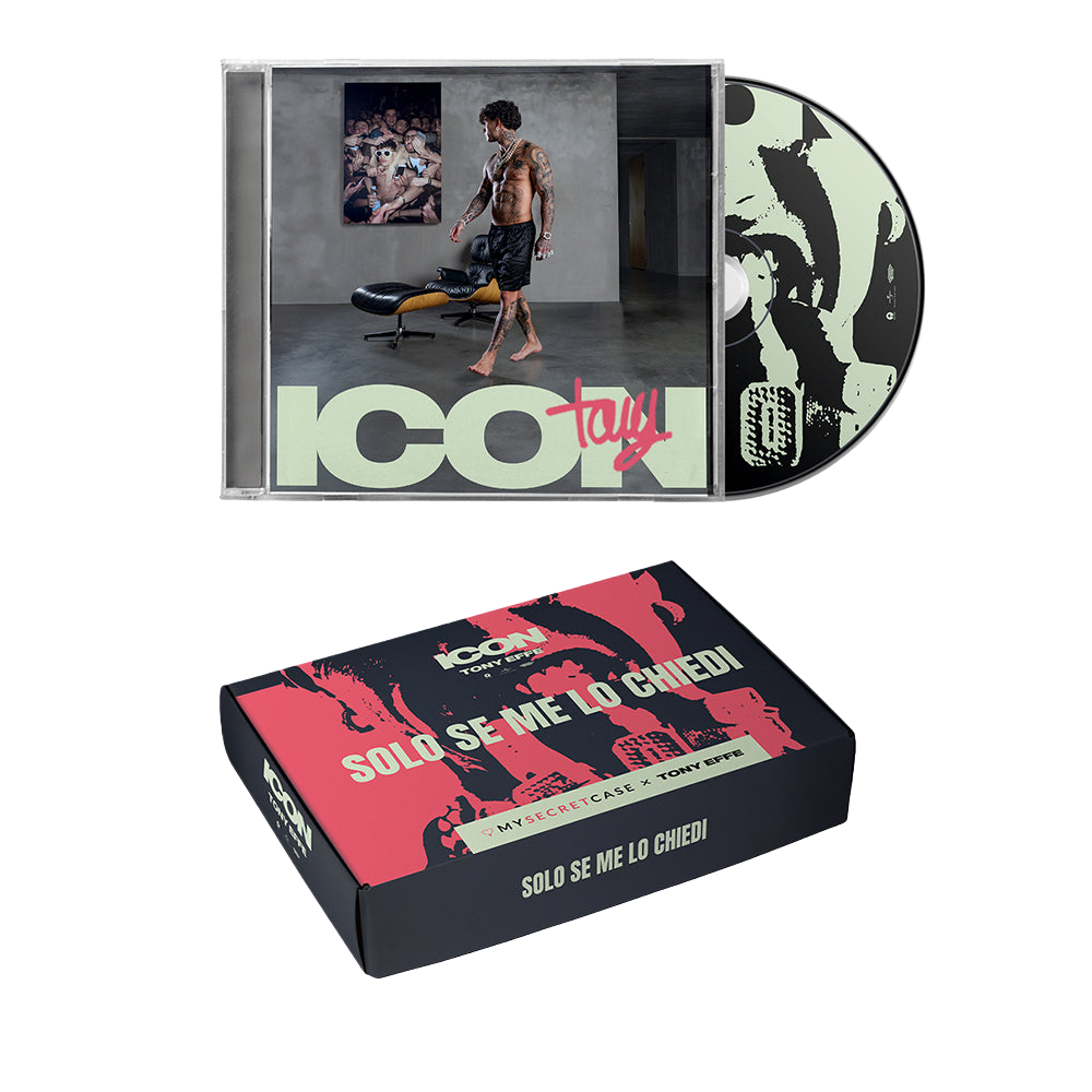 Tony Effe, ICON | CD Autografato + VibraTony 1