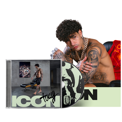 Tony Effe, ICON | CD + Poster + Card Autografata 1