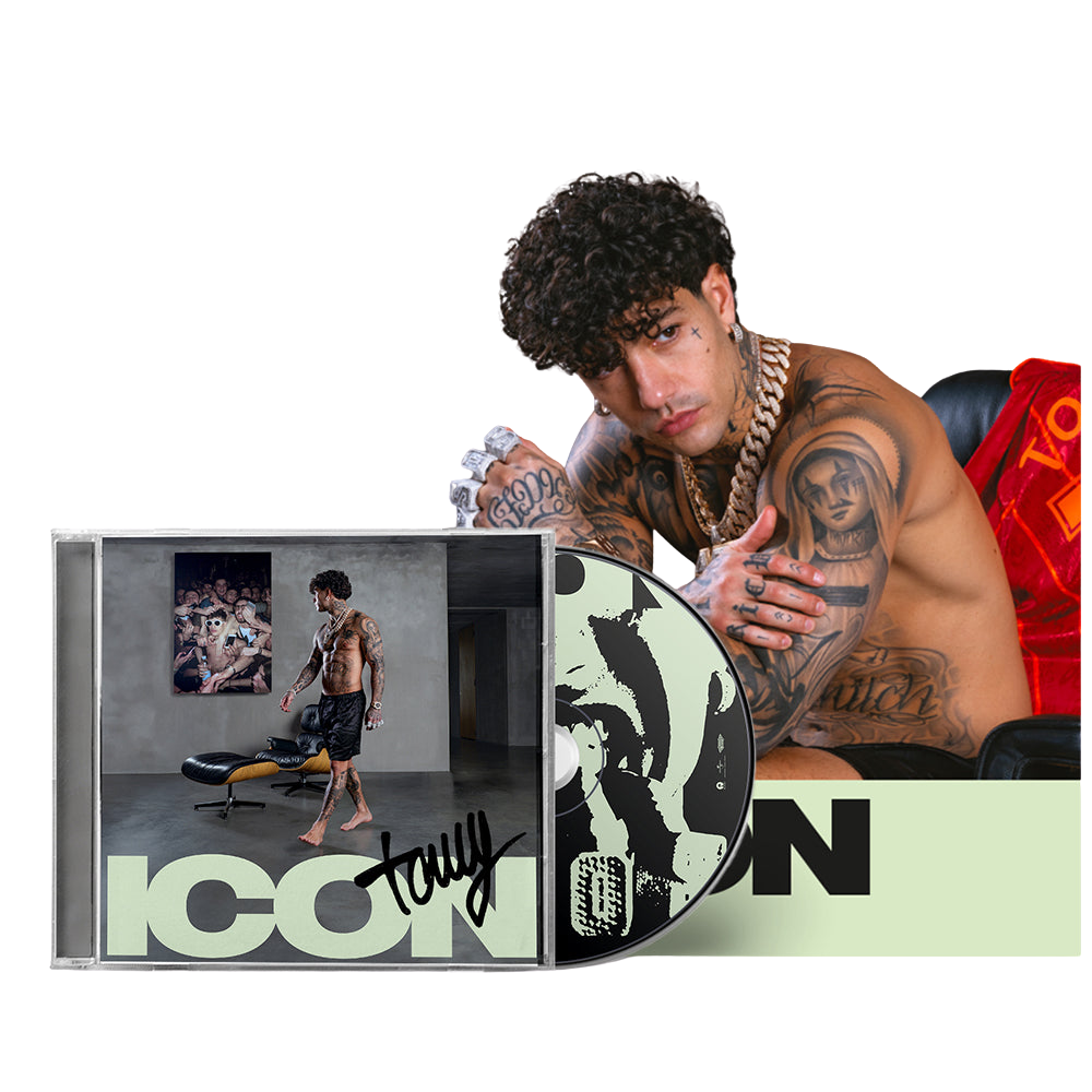 Tony Effe, ICON | CD + Poster + Card Autografata 1