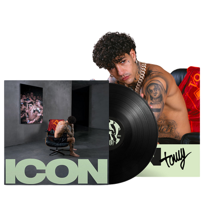 Tony Effe, ICON | Vinile Cover Alternativa #2 + Poster Autografato 1