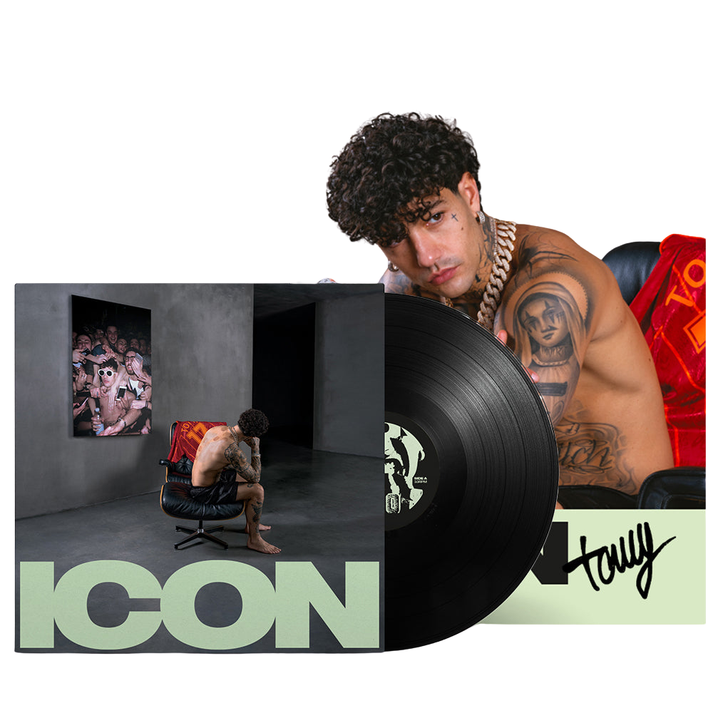 Tony Effe, ICON | Vinile Cover Alternativa #2 + Poster Autografato 1