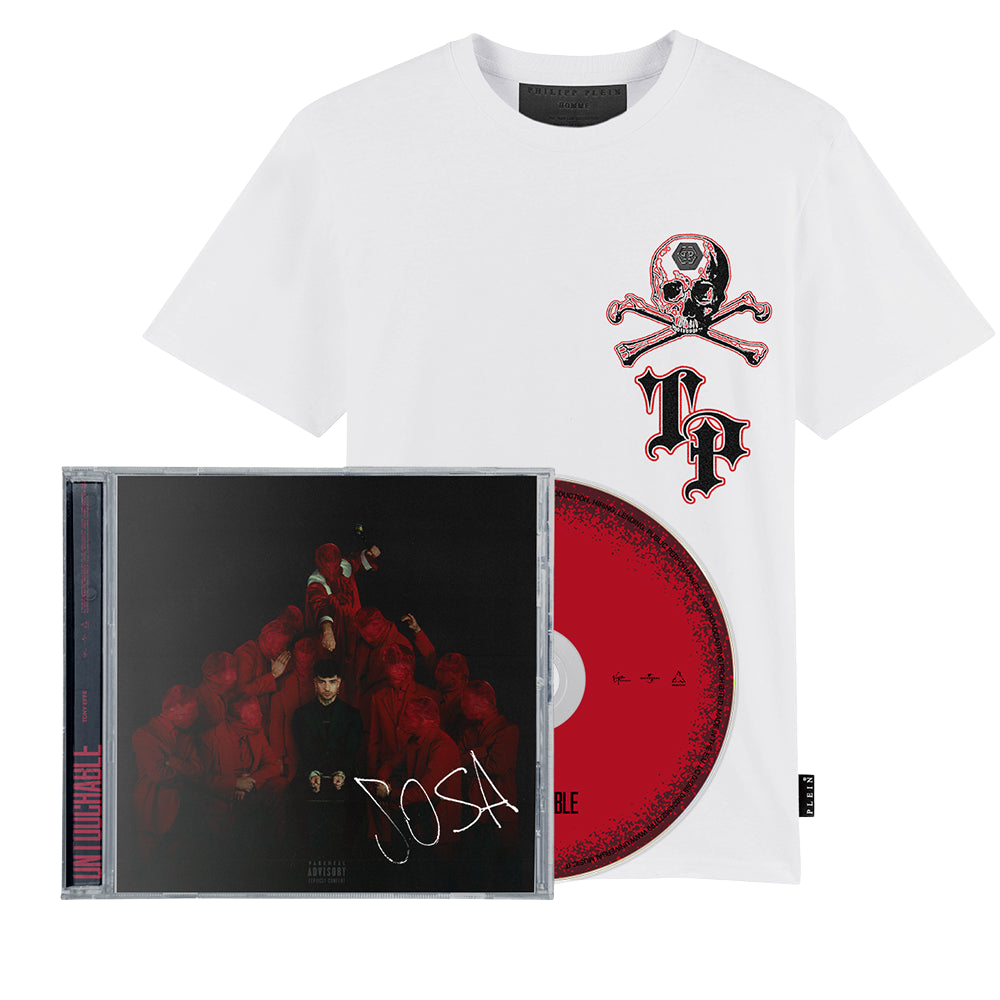 Tony Effe, Untouchable | CD Autografato + T-Shirt Philipp Plein 1