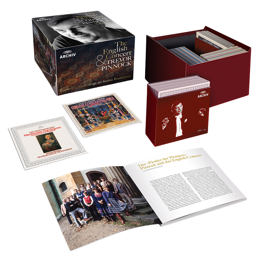 Trevor Pinnock - The English Concert, The Complete Recordings on Archiv Produktion | Box 99 CD + DVD 1