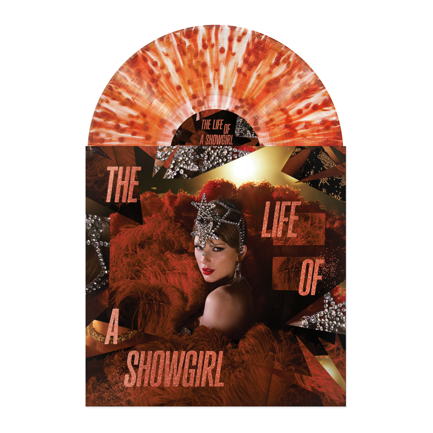 THE LIFE OF A SHOWGIRL: The Tiny Bubbles in Champagne Edition | Vinile Red Lipstick & Lace Transparent