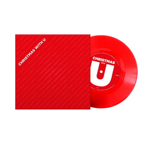 Various Artists, A Christmas with U | Vinile 7'' Colorato 1