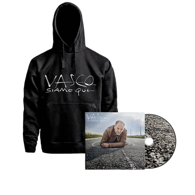Vasco Rossi, Siamo Qui | CD + Felpa 1