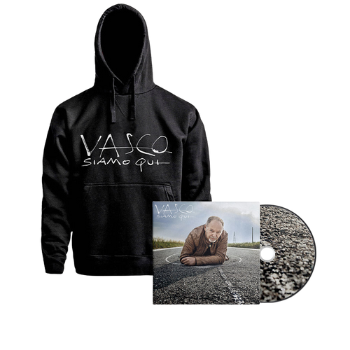 Vasco Rossi, Siamo Qui | CD + Felpa 1