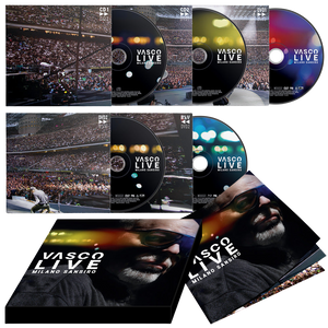 Vasco Rossi, VASCO LIVE Milano Sansiro | 2CD + 2DVD + Blu-ray Box Set 1