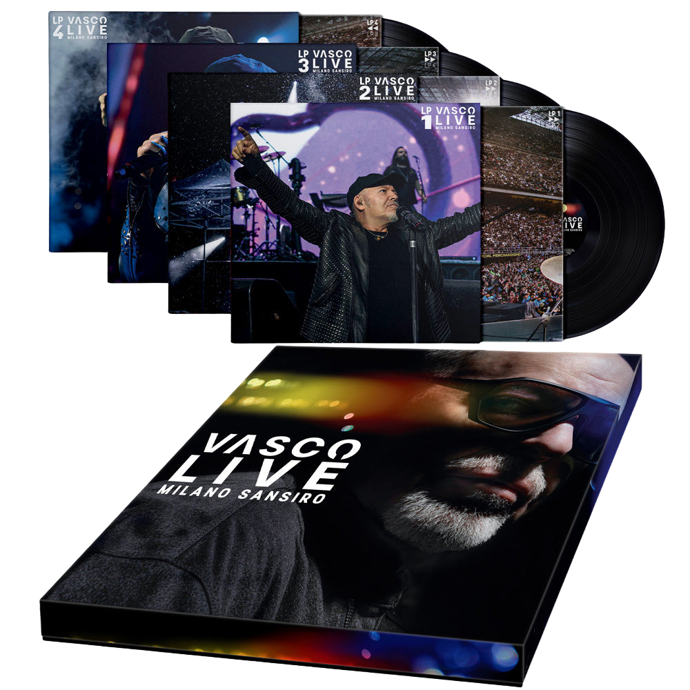 Vasco Rossi, VASCO LIVE Milano Sansiro | 4 LP Box Set Numerato 1