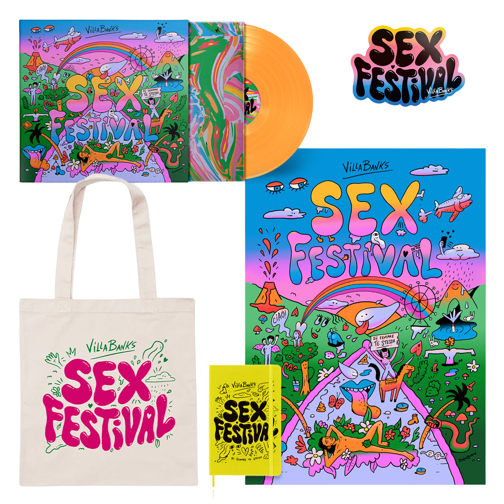 Villabanks, SEX FESTIVAL | Box + Vinile Colorato 1