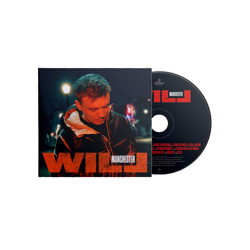 Will, Manchester | CD Autografato e Numerato a mano 1