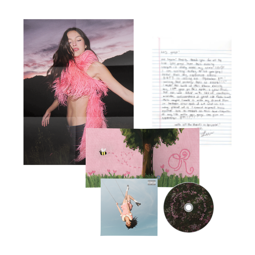 you seem pretty sad for a girl so in love | CD esclusivo + italian fan letter