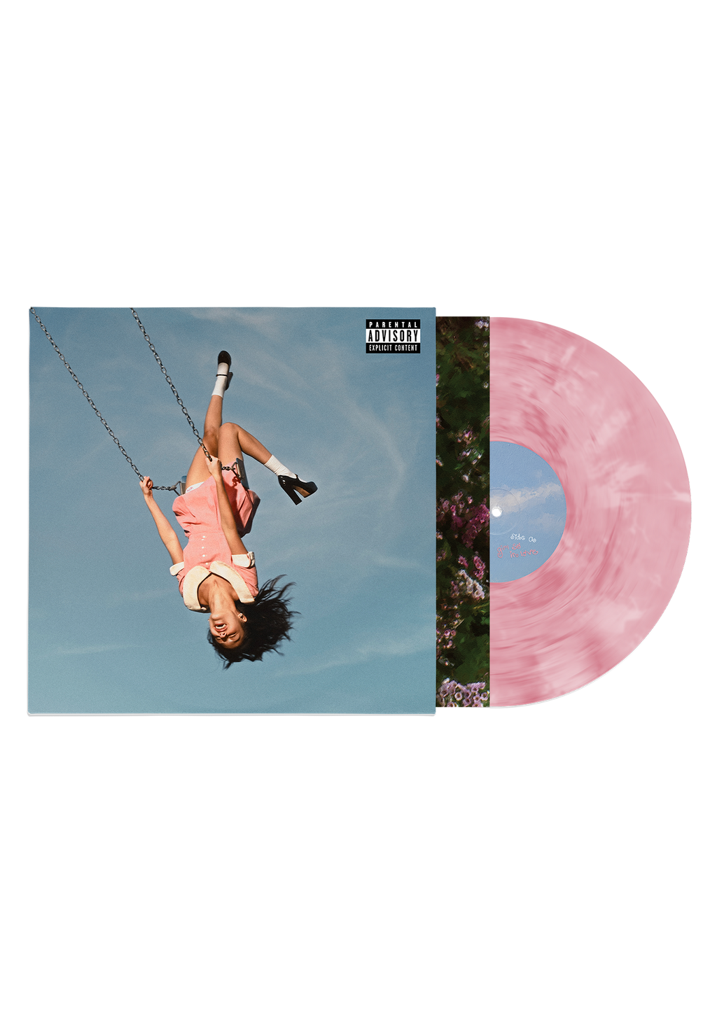 you seem pretty sad for a girl so in love | Vinile Rosa Cover Lenticolare 'feminine intuition'