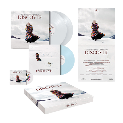 Zucchero, Discover | Box: CD Deluxe + Doppio Vinile Bianco 12'' + Vinile Colorato 10'' 1