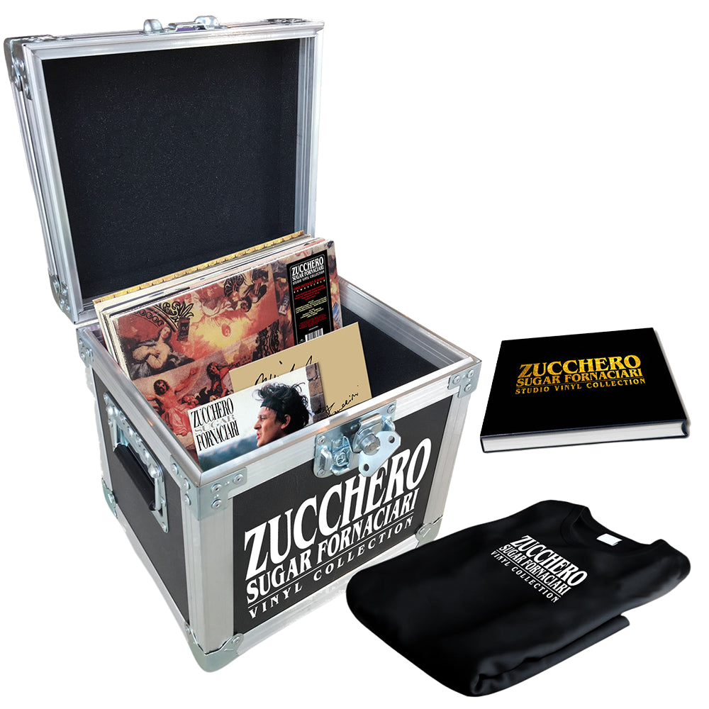 Zucchero, Studio Vinyl Collection | Flight Case + 13 Vinili colorati 1