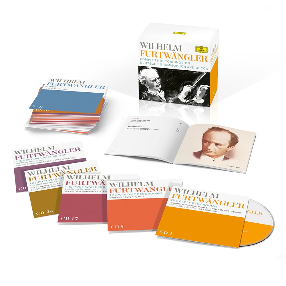 Box 34 CD + DVD Wilhelm Furtwängler Complete Recordings Deutsche