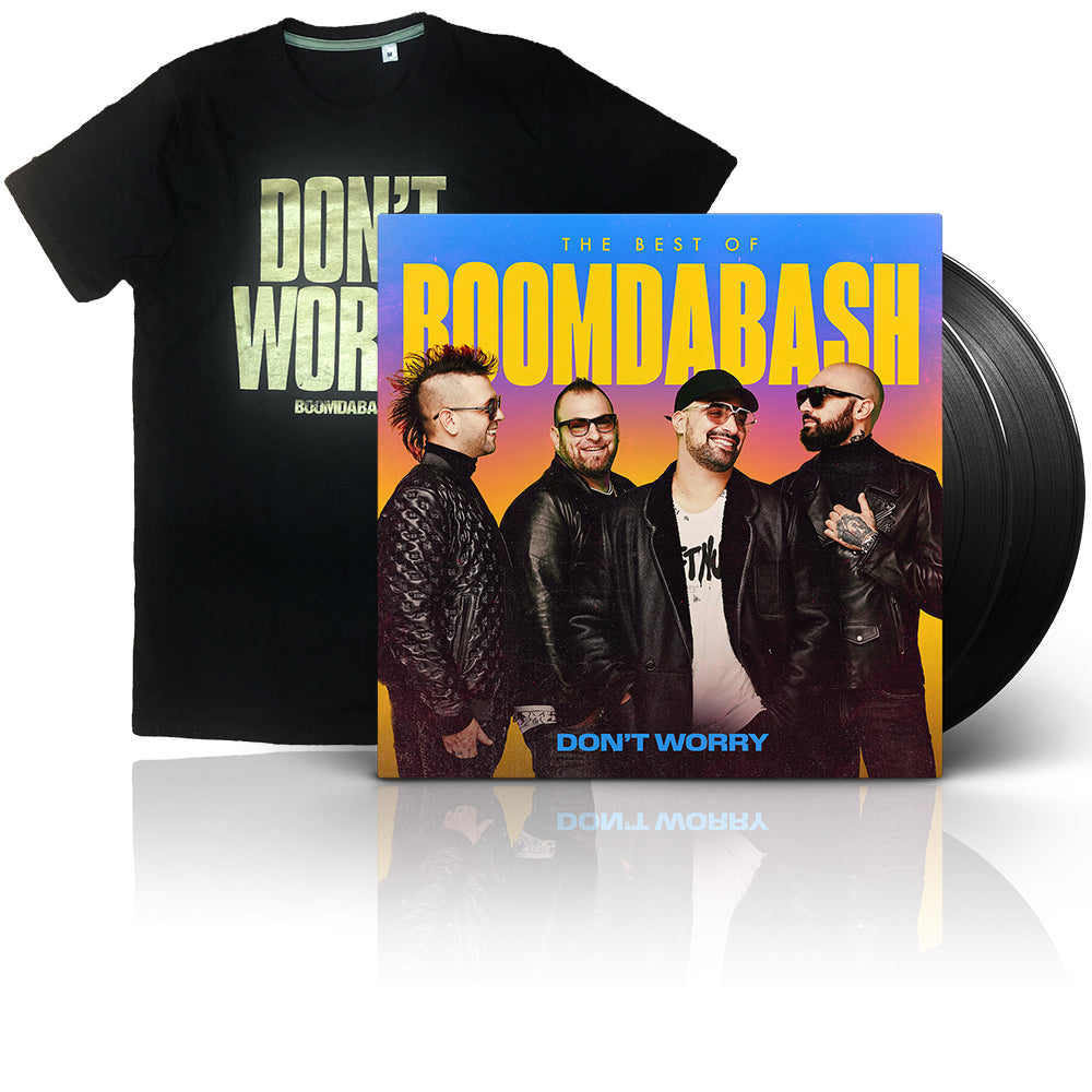 The Best Of Boomdabash - Don't Worry | Doppio Vinile + T-Shirt