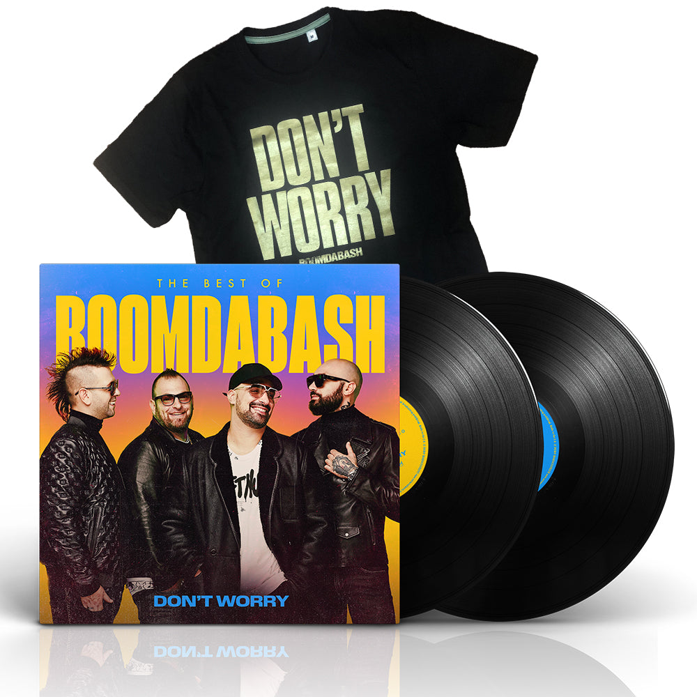 The Best Of Boomdabash - Don't Worry | Doppio Vinile + T-Shirt