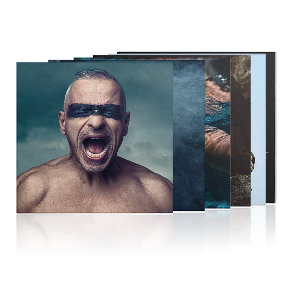 Box LP CD card fanzine Battito Infinito di Eros Ramazzotti