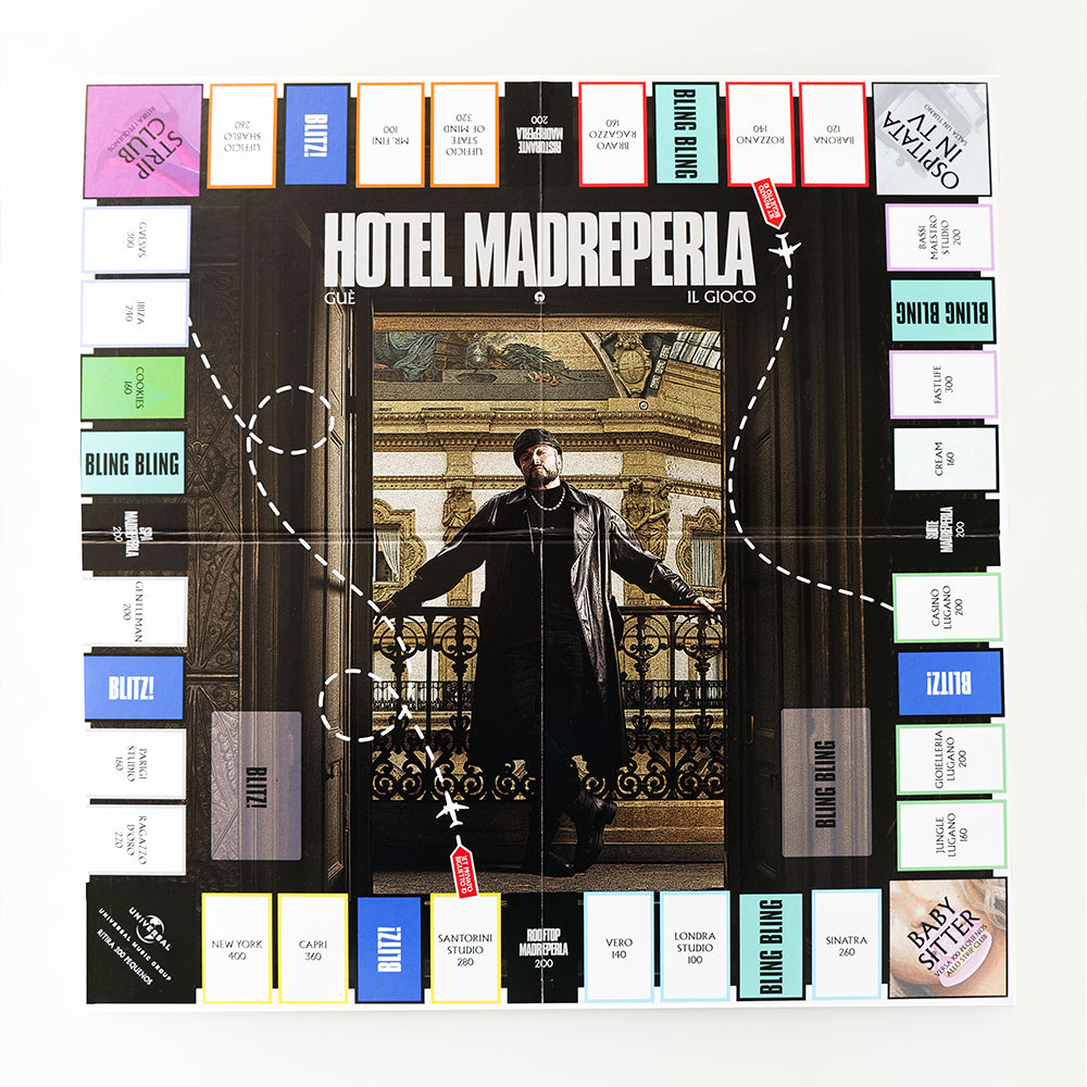 MADREPERLA di Guè LP colorato gioco da tavolo | Universal Music Italia