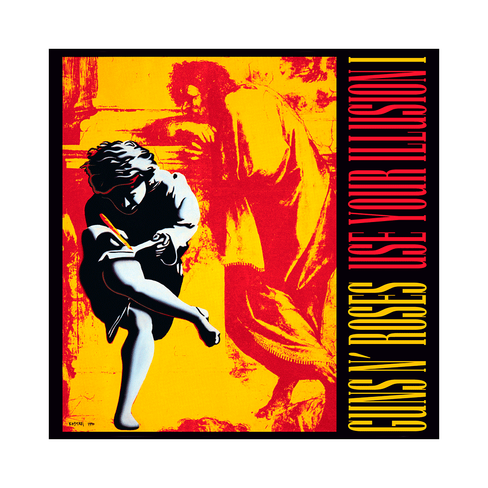 Copertine Use Your Illusion I & II dei Guns n' Roses 