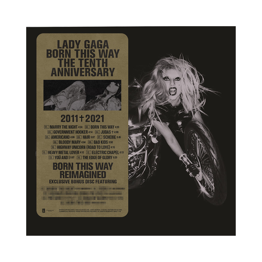 CD 10° Anniversario Born This Way di Lady Gaga | Universal Music