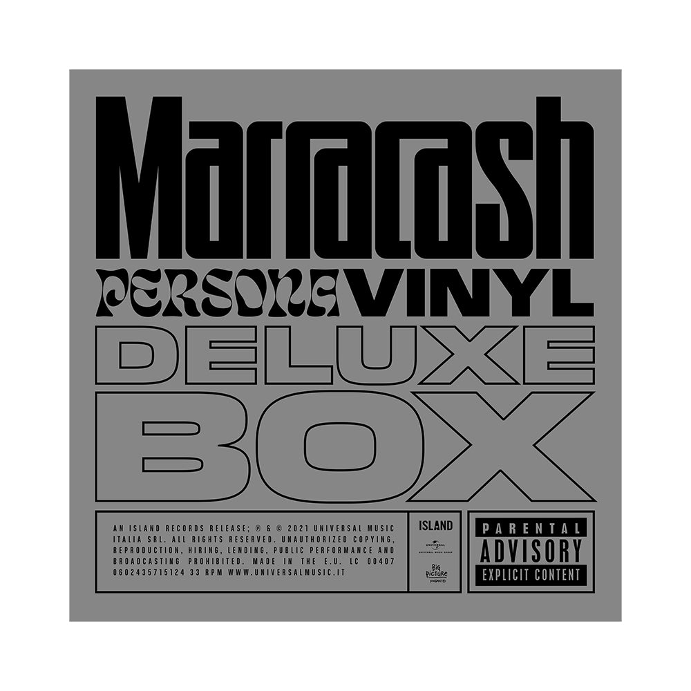 Persona - Vinyl Deluxe Box | Triplo vinile Persona + Vinile Autografato Nuovo Progetto 2021