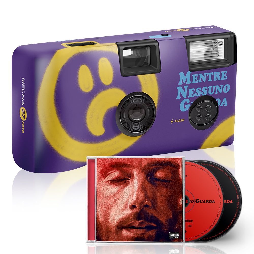 Mentre Nessuno Guarda Deluxe Edition | 2CD Autografato + Fotocamera