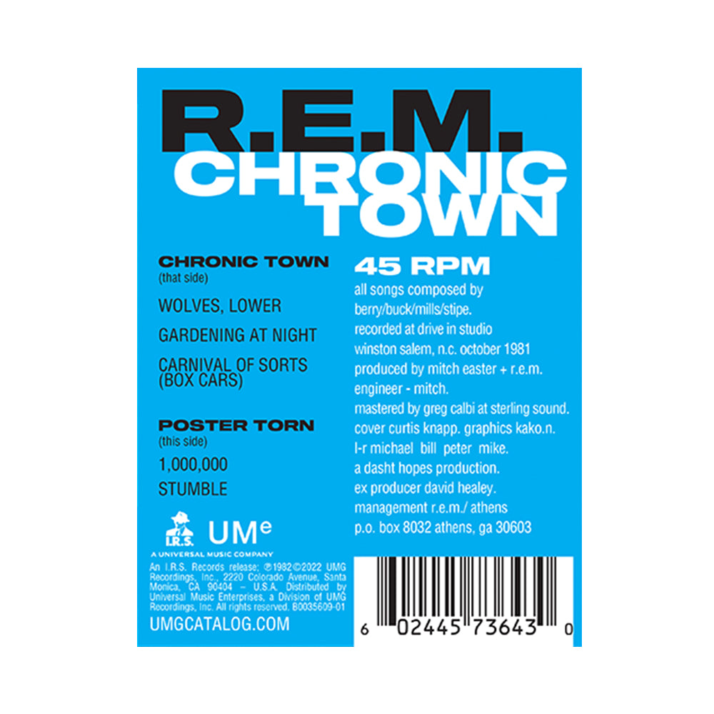 Retro Cronic Town dei R.E.M