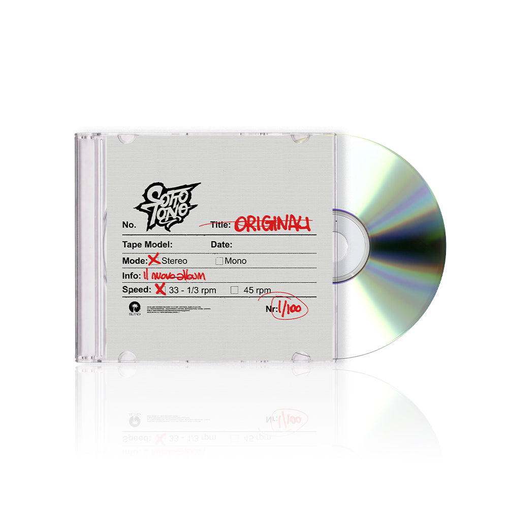 Originali | Prima tiratura limitata - CD numerato a mano e autografato